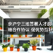 京沪宁三地签署人才战略合作协议 促优势互补（图3）