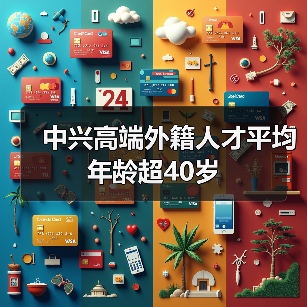 中兴高端外籍人才平均年龄超40岁（图4）