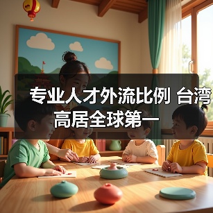 专业人才外流比例 台湾高居全球第一（图1）