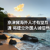 京津冀海外人才有望互通 将建立外国人诚信档案（图3）