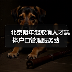 北京明年起取消人才集体户口管理服务费（图2）