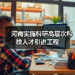 河南实施科研高层次科技人才引进工程(图1) 河南实施科研高层次科技人才引进工程(图1)