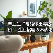 毕业生“明码标出等级价” 企业招聘该不该论校排薪?（图2）