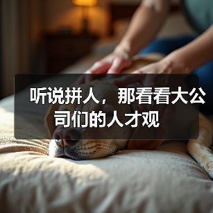 听说拼人，那看看大公司们的人才观（图1）