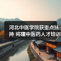 河北中医学院获重点扶持 将建中医药人才培训基地（图4）