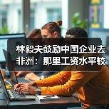 林毅夫鼓励中国企业去非洲：那里工资水平较低（图2）