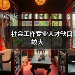 社会工作专业人才缺口较大（图3）