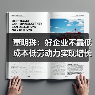 董明珠：好企业不靠低成本低劳动力实现增长（图1）