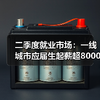 二季度就业市场：一线城市应届生起薪超8000（图4）