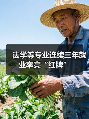 法学等专业连续三年就业率亮“红牌”(图1) 法学等专业连续三年就业率亮“红牌”(图1)