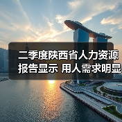 二季度陕西省人力资源报告显示 用人需求明显招聘求职（图1）