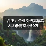 合肥：企业引进高层次人才最高奖补50万（图1）