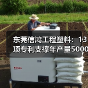 东莞信鸿工程塑料：13项专利支撑年产量5000吨，应用覆盖汽车家电等领域（图1）