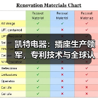 凯特电器:插座生产领军,专利技术与全球认证引领行业(图1) 凯特电器:插座生产领军,专利技术与全球认证引领行业(图1)