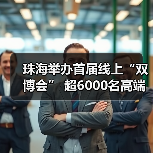 珠海举办首届线上“双博会” 超6000名高端人才在线洽(图1) 珠海举办首届线上“双博会” 超6000名高端人才在线洽(图1)