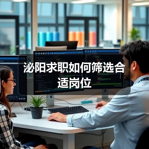 泌阳求职如何筛选合适岗位