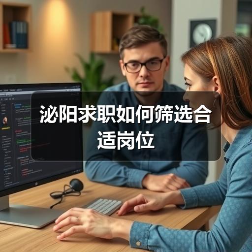 泌阳求职如何筛选合适岗位
