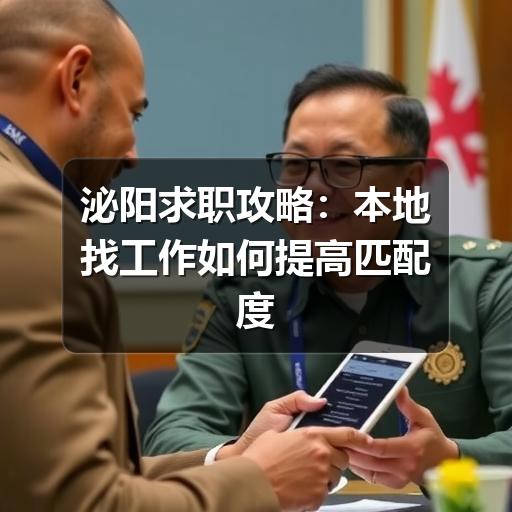 泌阳求职攻略：本地找工作如何提高匹配度