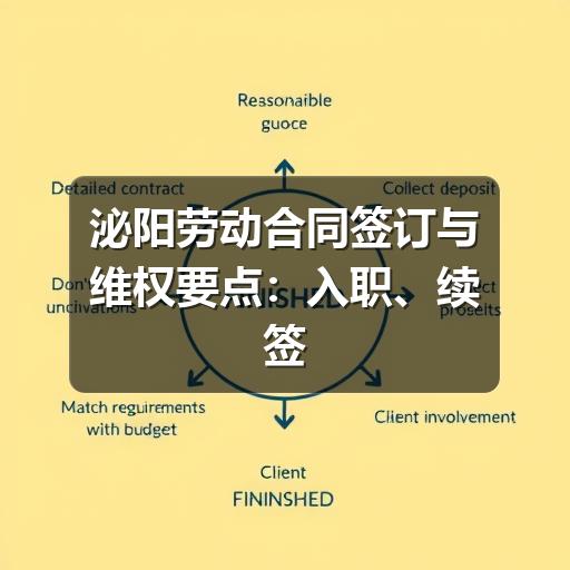 泌阳劳动合同签订与维权要点：入职、续签、解除都要注意什么