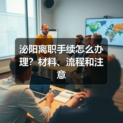泌阳离职手续怎么办理？材料、流程和注意事项