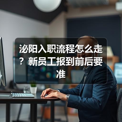 泌阳入职流程怎么走？新员工报到前后要准备什么