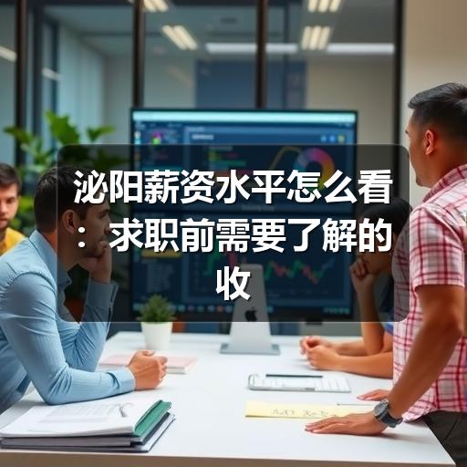 泌阳薪资水平怎么看：求职前需要了解的收入结构与判断方法