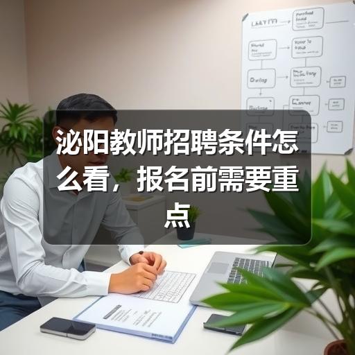 泌阳教师招聘条件怎么看，报名前需要重点核对哪些要求