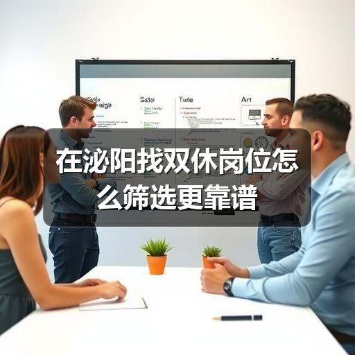 在泌阳找双休岗位怎么筛选更靠谱
